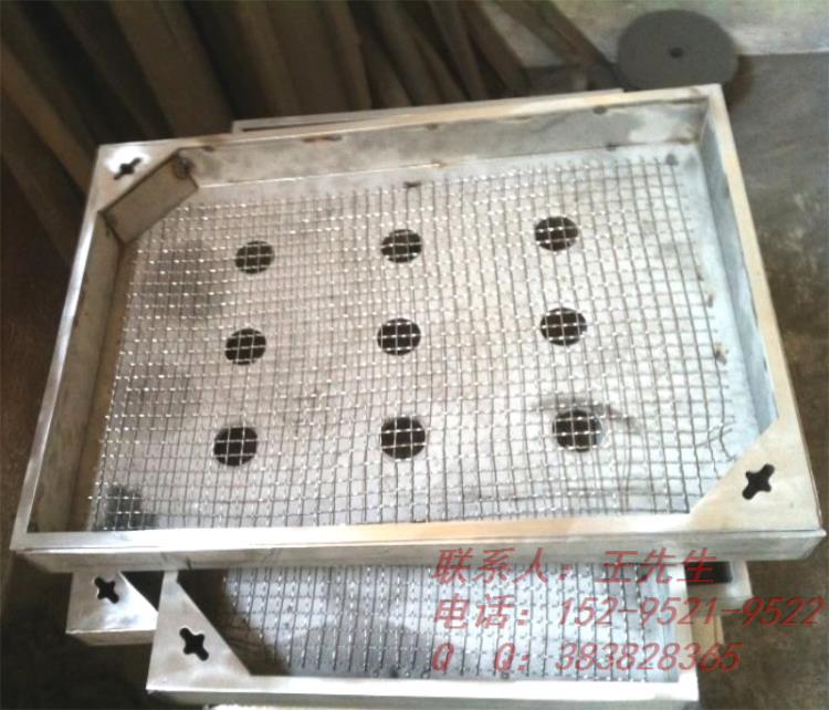 Nắp cống bằng thép không gỉ với lưới thép không gỉ