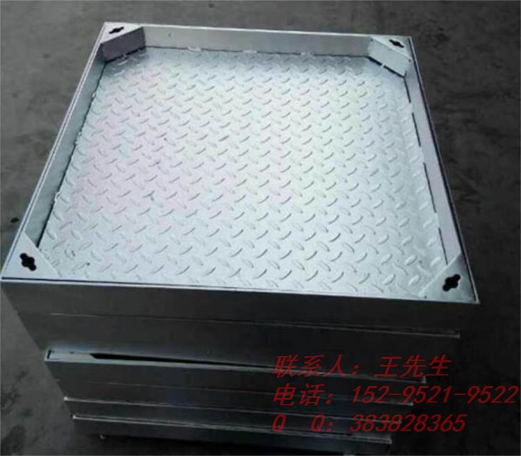 Nắp đậy bằng thép không gỉ vuông với tấm đế