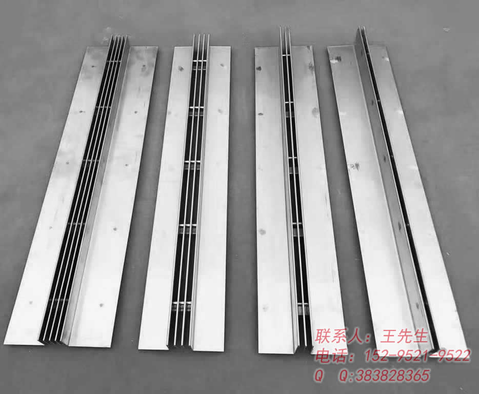 Thép không gỉ tuyến tính máng bao gồm phong cách phổ biến