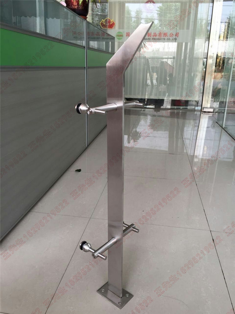 Thép không gỉ Single Blade Treo Glass Horn Head Post