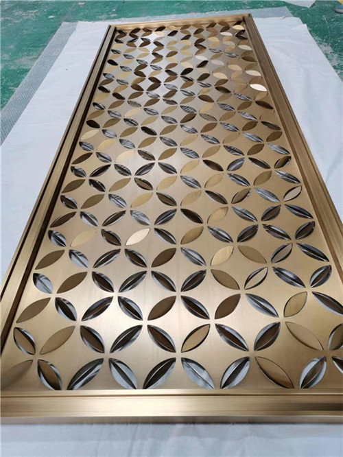 Màn hình hiện đại kiểu Trung Quốc mới bằng thép không gỉ