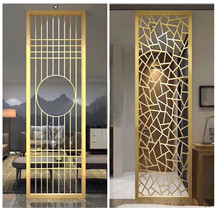 Thép không gỉ Titan vàng màn hình hiện đại